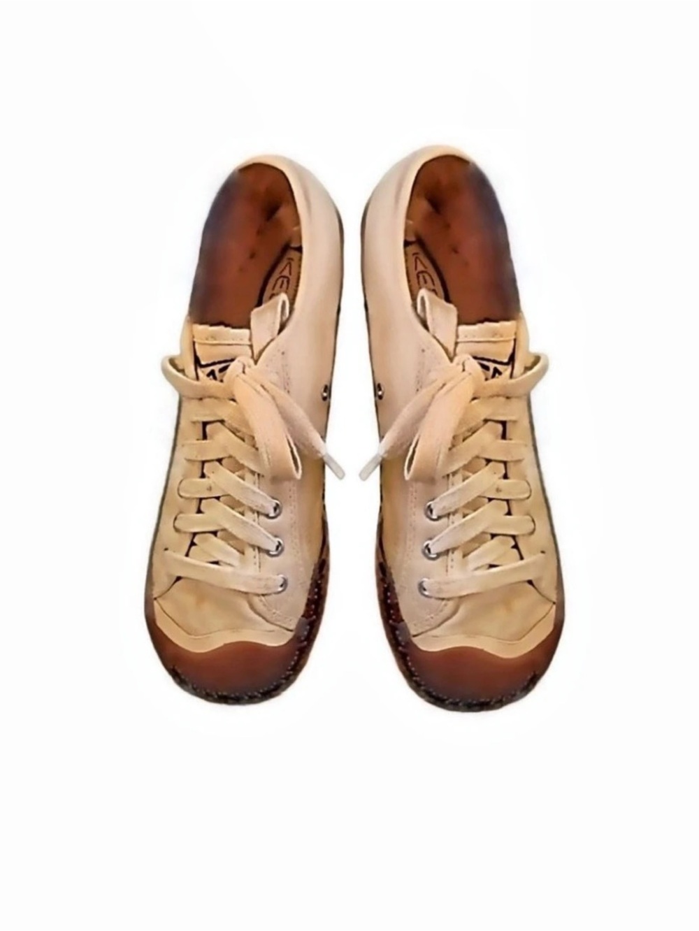 KEEN Coronado Canvas Sneaker Sneakers Tan & Brown US 10